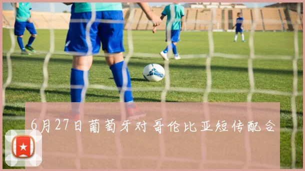 6月27日葡萄牙对哥伦比亚短传配合